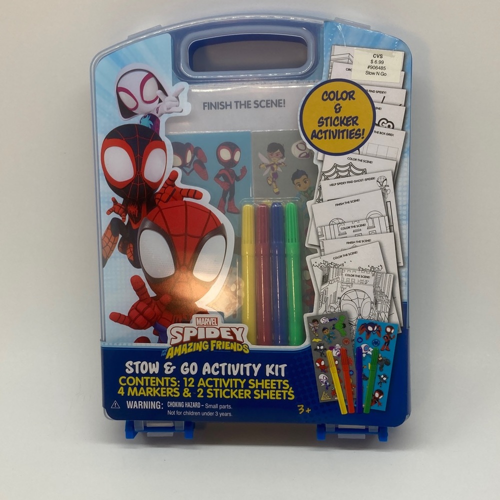 Marvel Spidey Friends Blue Activity Kit